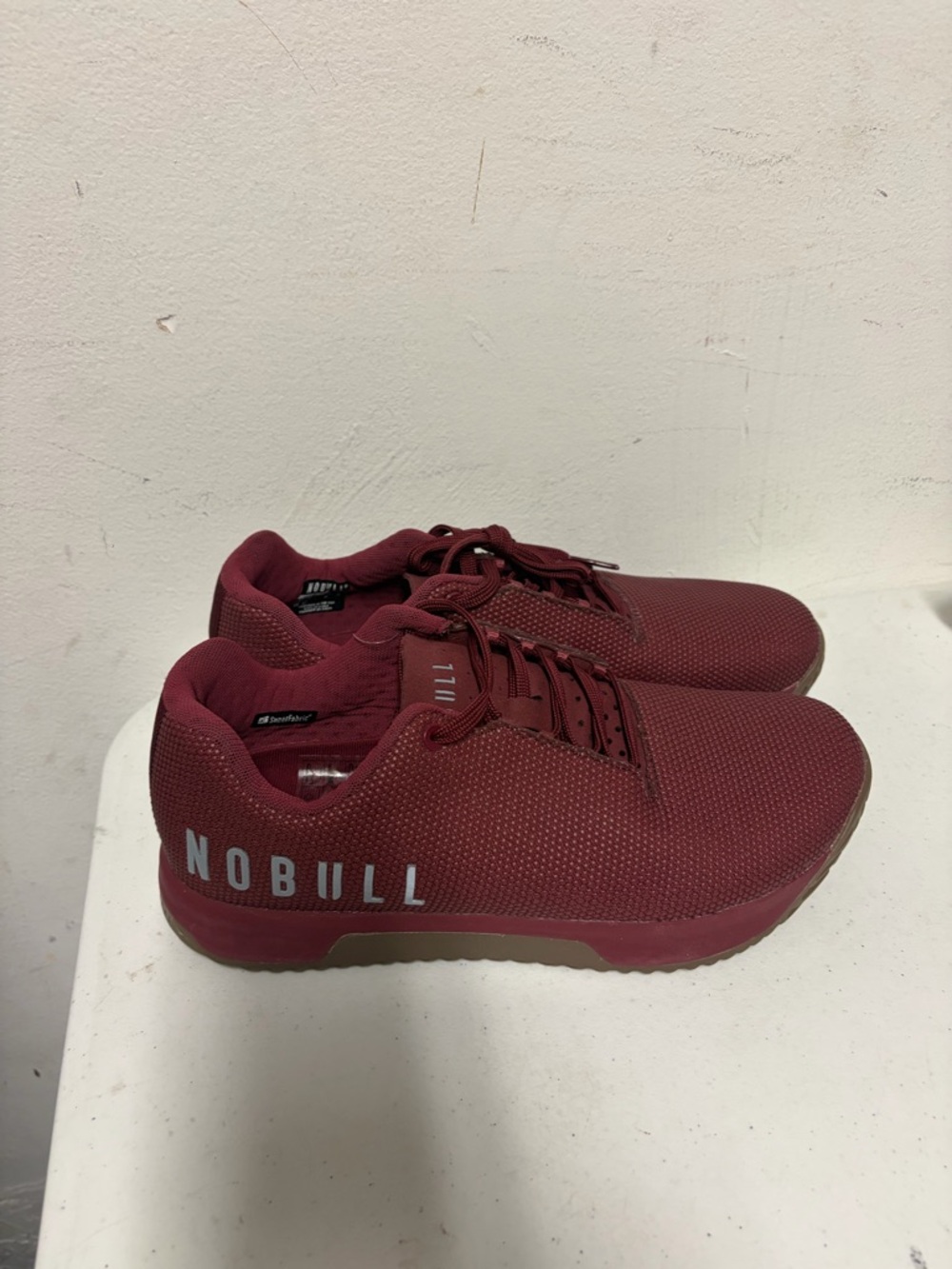 NOBULL Men’s Trainer in Burgundy Red